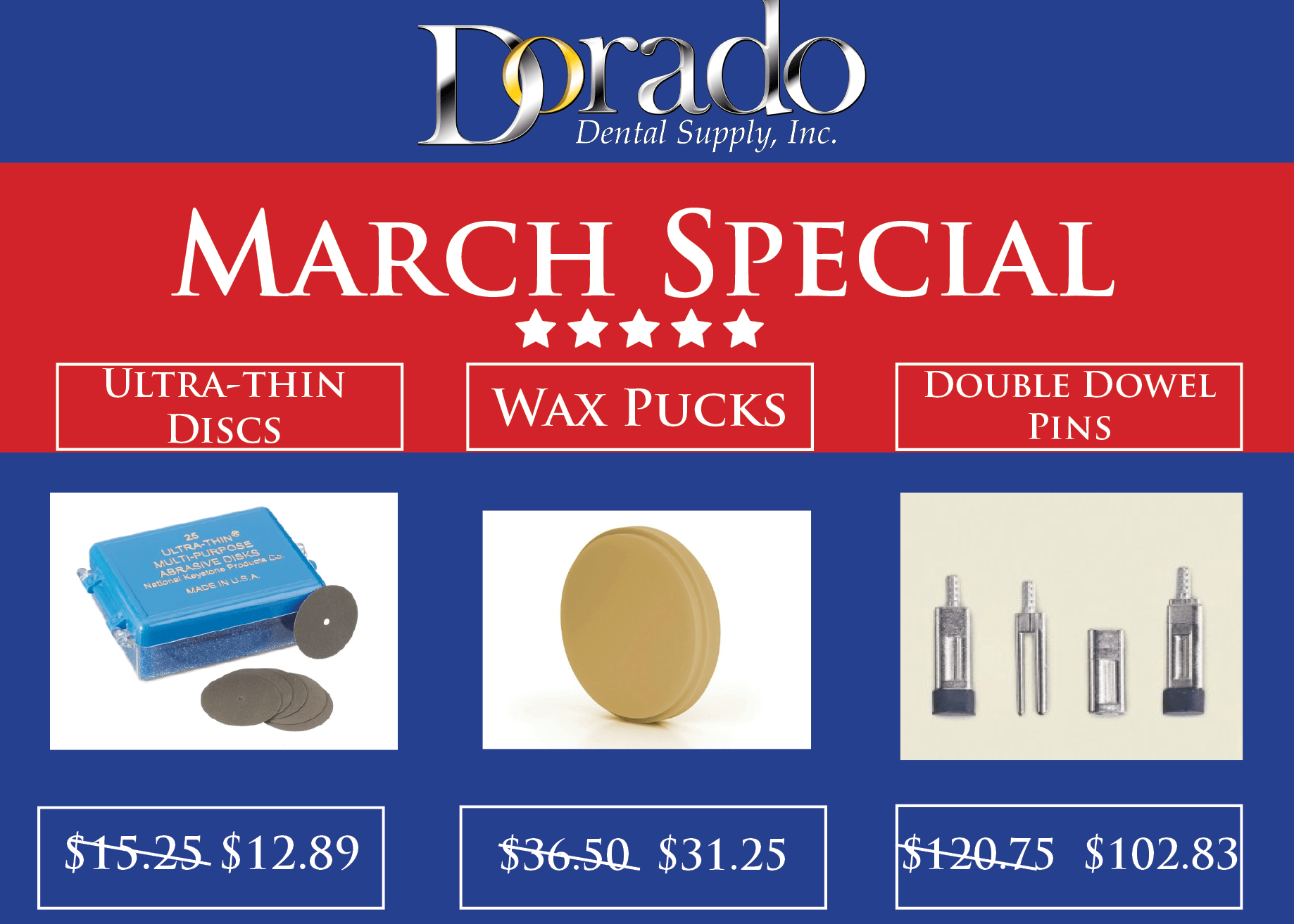 March 2018 Special - Dorado Dental Supply, Inc.